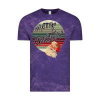 Cloud Purple Merry Christmas Vintage Retro Vintage Tee - Bettercallsaul