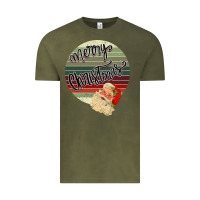 Vintage Olive Merry Christmas Vintage Retro Vintage Tee - Bettercallsaul