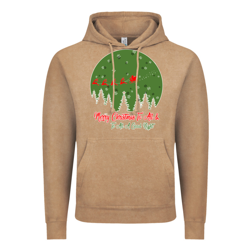 Merry Christmas To All To All A Good Night Vintage Hoodie by Bettercallsaul | Teevron