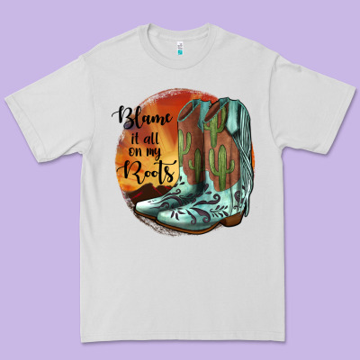 Blame It All On My Roots Premium Tee Designed By Jahusdesignshop
