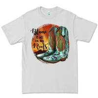 Dove Grey Blame It All On My Roots Premium Tee - JahusDesignShop