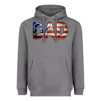 Storm American Flag Dad 4th of July Heavyweight Hoodie - LillyAllenDesigns