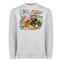 Heather Grey I dig Easter Day Heavyweight Sweatshirt - HowdyJamesFarm