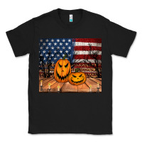 Black halloween american flag tumbler Classic Tee - Jasminsmagicworld