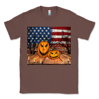 Chestnut halloween american flag tumbler Classic Tee - Jasminsmagicworld
