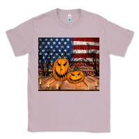 Lilac halloween american flag tumbler Classic Tee - Jasminsmagicworld