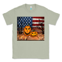 Matcha halloween american flag tumbler Classic Tee - Jasminsmagicworld