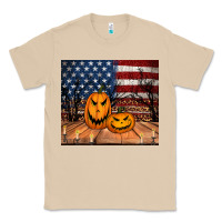 Mushroom halloween american flag tumbler Classic Tee - Jasminsmagicworld