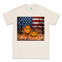 Natural halloween american flag tumbler Classic Tee - Jasminsmagicworld