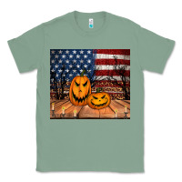 Sage halloween american flag tumbler Classic Tee - Jasminsmagicworld