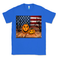 True Royal halloween american flag tumbler Classic Tee - Jasminsmagicworld