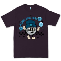 Plum happy new year disco ball Premium Tee - MaliasSmallBusiness