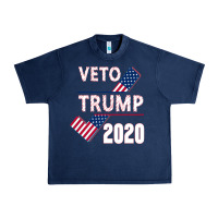 Navy Veto Trump 2020 Urban Heavy Tee - Bettercallsaul