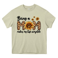 Mossy being a mom makes my life complete Heavy Core Tee - MaliasSmallBusiness