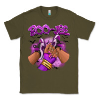 Army Green Boo-jee Halloween afro sneakers Classic Tee - RanaPortraitStore