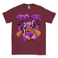 Burgundy Boo-jee Halloween afro sneakers Classic Tee - RanaPortraitStore