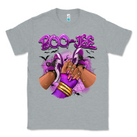 Heather Grey Boo-jee Halloween afro sneakers Classic Tee - RanaPortraitStore