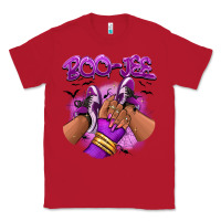 Red Boo-jee Halloween afro sneakers Classic Tee - RanaPortraitStore
