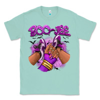 Seafoam Boo-jee Halloween afro sneakers Classic Tee - RanaPortraitStore