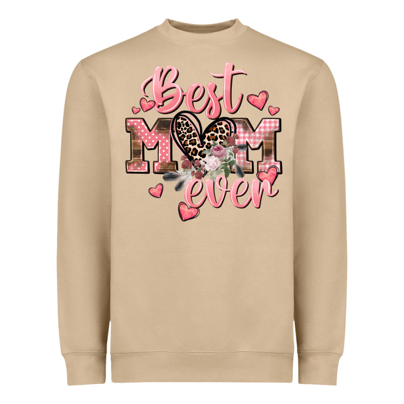 Best Mom Ever Mother's Day Heavyweight Sweatshirt by CowGirlArtShop | Teevron