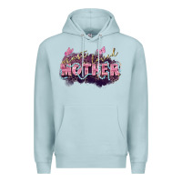Blue Mist Most loved mother Mother's Day Premium Hoodie - FaDigitalArtStudio
