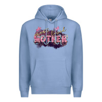 Colony Blue Most loved mother Mother's Day Premium Hoodie - FaDigitalArtStudio