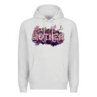 Dove Grey Most loved mother Mother's Day Premium Hoodie - FaDigitalArtStudio