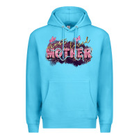 Ocean Blue Most loved mother Mother's Day Premium Hoodie - FaDigitalArtStudio