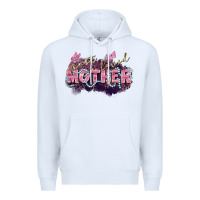 White Most loved mother Mother's Day Premium Hoodie - FaDigitalArtStudio