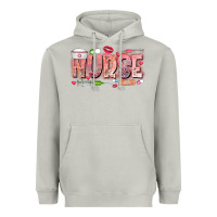 Moon Dust Nurse Valentine Heavyweight Hoodie - CowhideDigitalArt