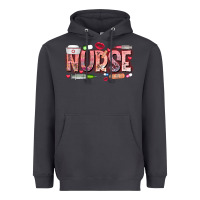 Smoke Nurse Valentine Heavyweight Hoodie - CowhideDigitalArt