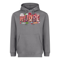 Storm Nurse Valentine Heavyweight Hoodie - CowhideDigitalArt