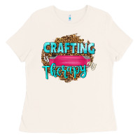 Bone crafting is my therapy Ladies Tee - NancyCooperArtShop