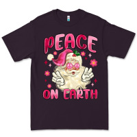 Plum peace on earth Premium Tee - MaliasSmallBusiness