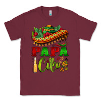 Burgundy papa cito sombrero Classic Tee - BarkalooDesign