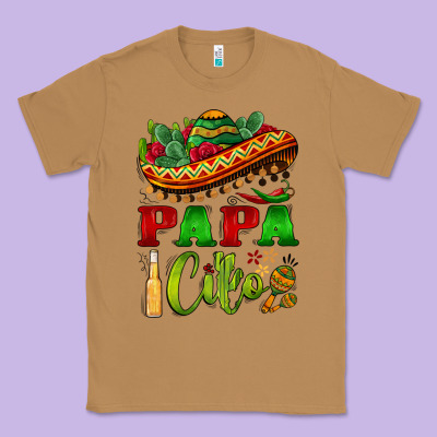 Papa Cito Sombrero Classic Tee Designed By Barkaloodesign