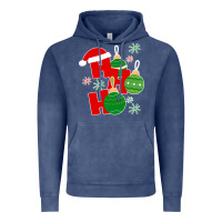 Vintage Denim Christmas Ho Ho Ho Vintage Hoodie - Bettercallsaul