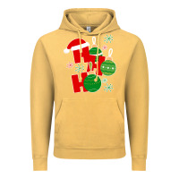 Vintage Mustard Christmas Ho Ho Ho Vintage Hoodie - Bettercallsaul