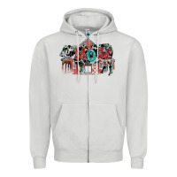 Dove Grey Mom cow Mother's Day Zipper Hoodie - FaDigitalArtStudio