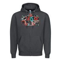 Smoke Mom cow Mother's Day Zipper Hoodie - FaDigitalArtStudio