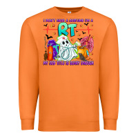 Carrot respiratory therapist halloween humor Premium Sweatshirt - CowhideDigitalArt
