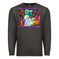 Smoke respiratory therapist halloween humor Premium Sweatshirt - CowhideDigitalArt