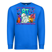 True Royal respiratory therapist halloween humor Premium Sweatshirt - CowhideDigitalArt