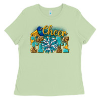 Matcha cheer mom Ladies Tee - NancyCooperArtShop