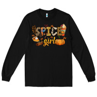 Black Spice girl Long Sleeve Tee - NancyCooperArtShop