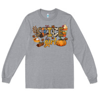 Heather Grey Spice girl Long Sleeve Tee - NancyCooperArtShop