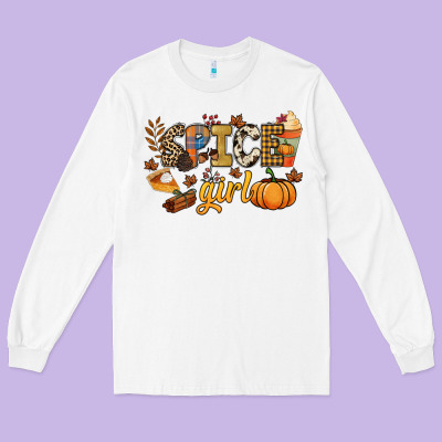 Spice Girl Long Sleeve Tee Designed By Nancycooperartshop