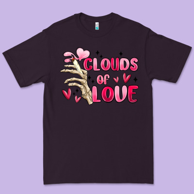 Clouds Of Love Premium Tee Designed By Maliassmallbusiness