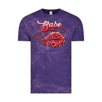 Cloud Purple babe with kiss Vintage Tee - RanaPortraitStore