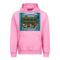 Fuchsia Pink reel great dad Urban Hoodie - Artiststas